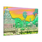 Taj Mahal - Destination India - Canvas