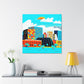 Piranha Rapids - South America - Canvas