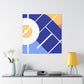 Sputnik Cityscape - Midcentury - Canvas