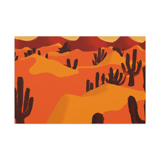 Urban Relic - Vintage Contemporary - Desert - Canvas