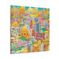 Vibrant Varanasi - Destination India - Canvas
