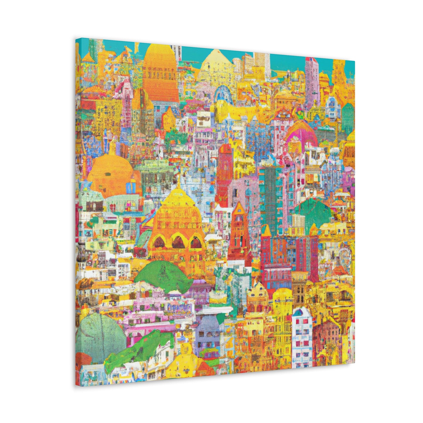 Vibrant Varanasi - Destination India - Canvas