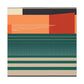 Crimson-Clawed Coyote - Midcentury Canvas