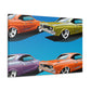 Blue Streak - Automobile - Canvas