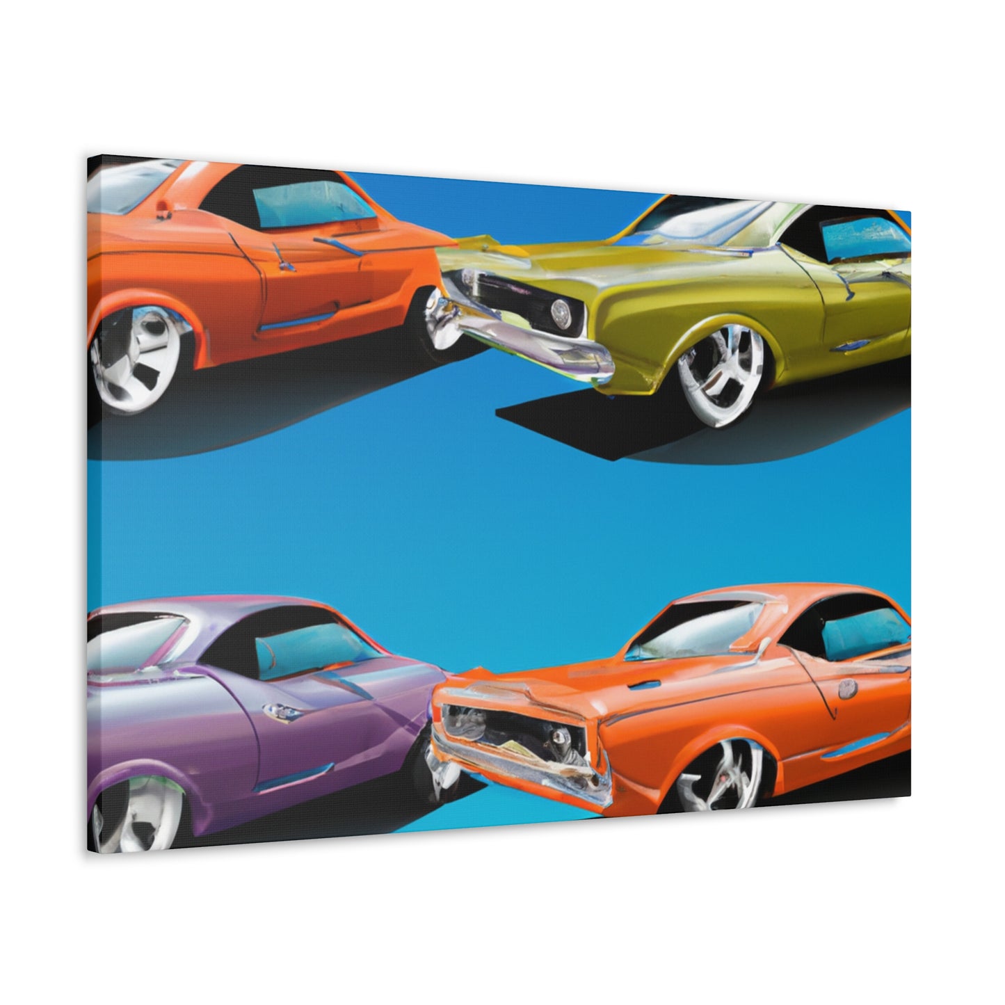 Blue Streak - Automobile - Canvas