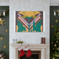 Rosey Bells - Midcentury Canvas