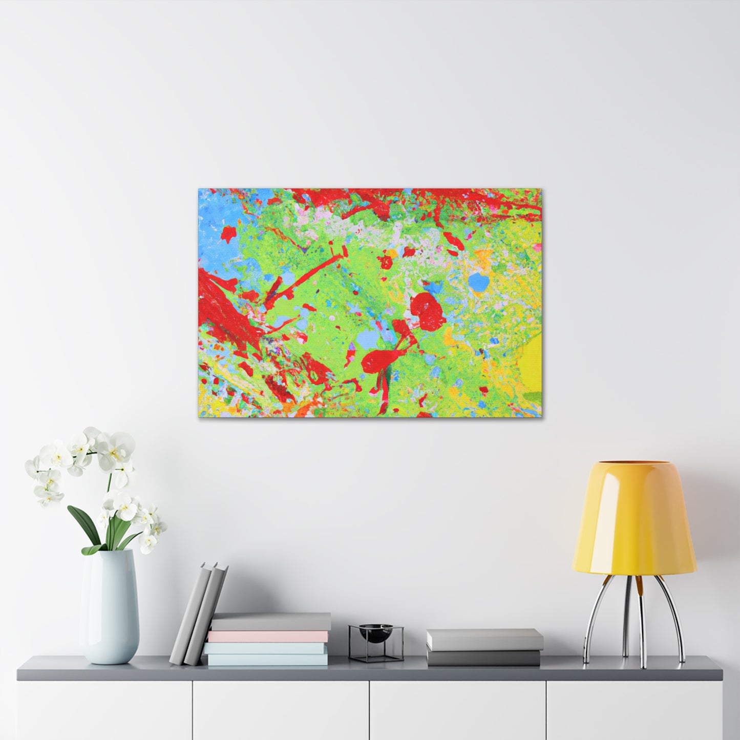 "Early Morning Foggy Rio Vista" - Abstract Canvas