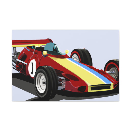 Furious Flash - Automobile - Canvas
