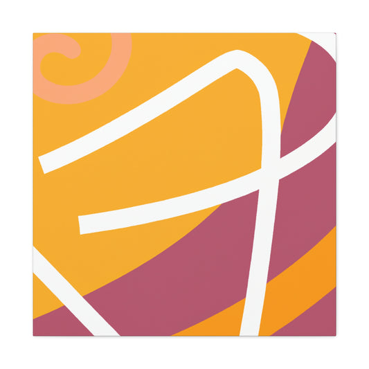 Dreamy Sunburst - Midcentury - Canvas