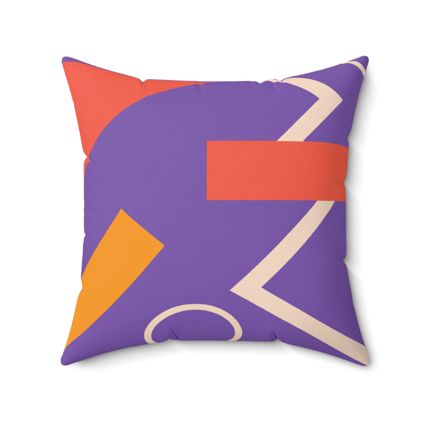 Spun Polyester Square Pillow