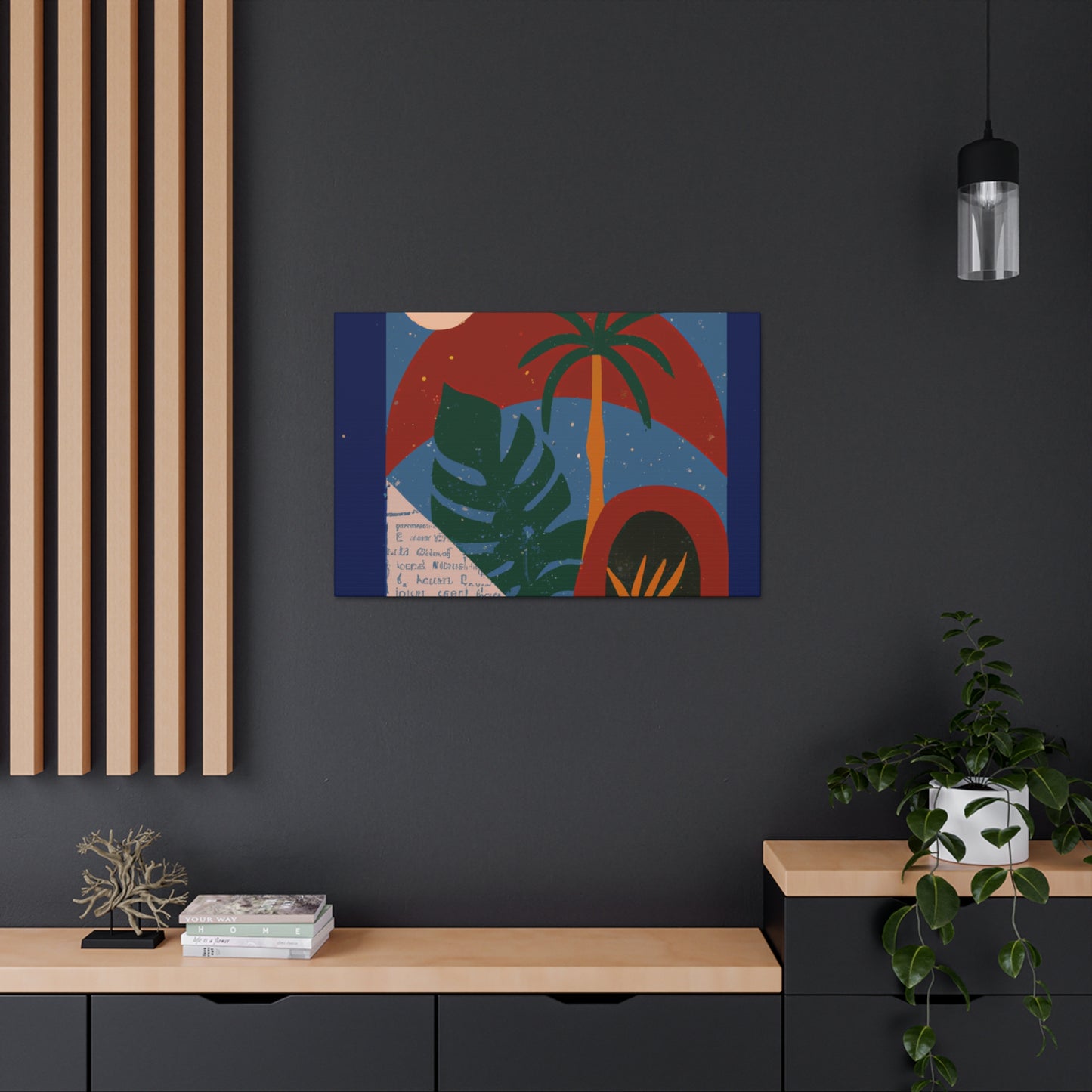Fleececoat Mittenscat - Midcentury Canvas