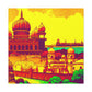 TajMahal- Destination India - Canvas