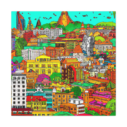 Namaste - Destination India - Canvas