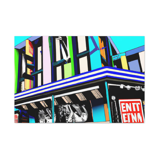 Mister Marvel's Malt Shop. - Canvas - Pop Art
