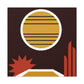 Gliding Shapes- Midcentury - Canvas