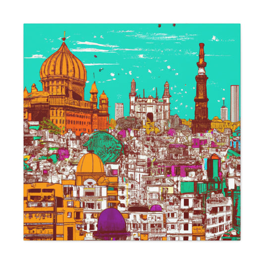 Vivid Varanasi - Destination India - Canvas