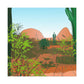 Sandy Oasis - Landscape - Canvas