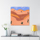 Baroque Beauty - Vintage Contemporary - Desert - Canvas