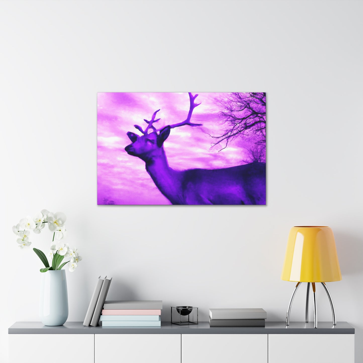 Purple King. - Canvas - Wildlife