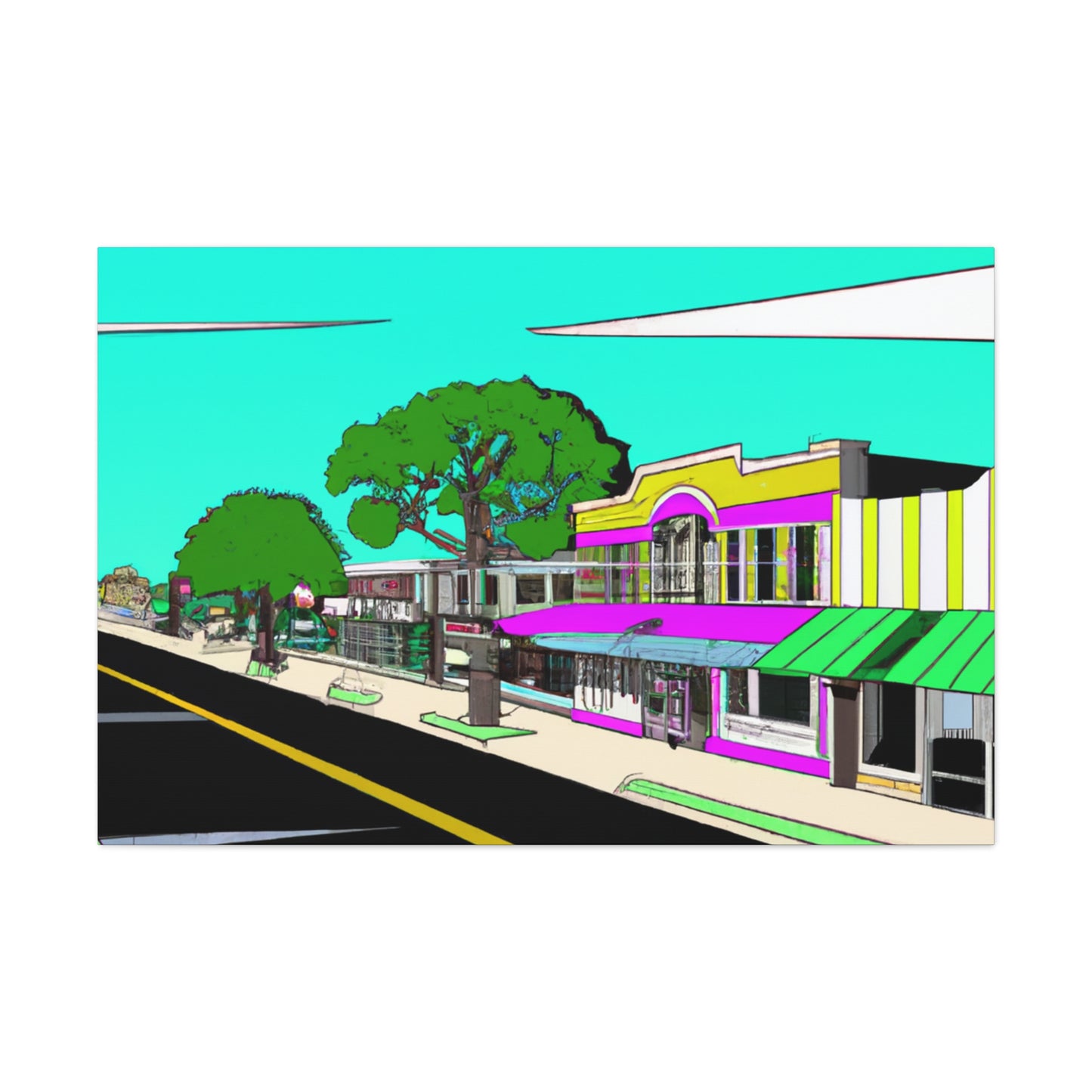 "Bop-A-Rama" - Pop Canvas