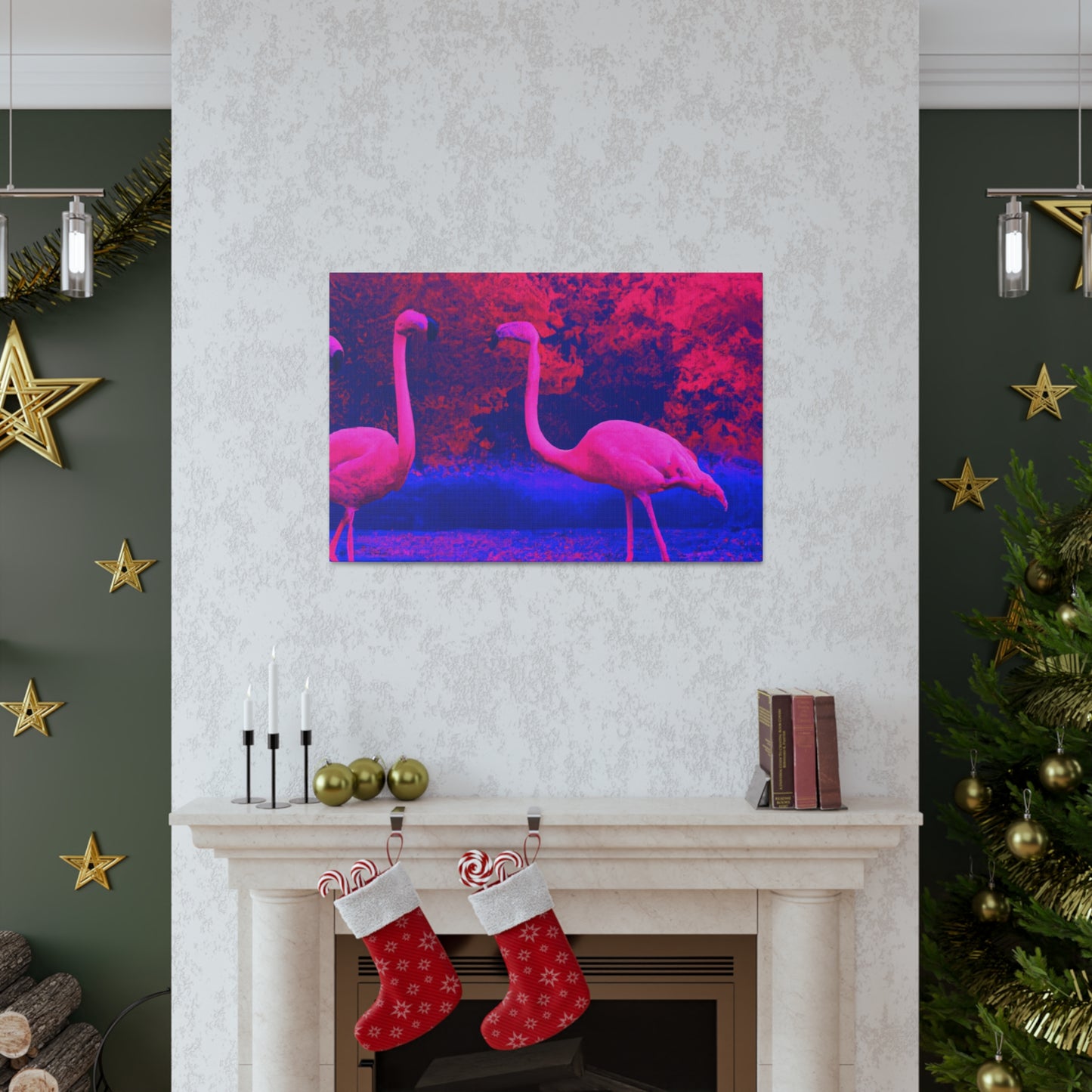 Pink Flamingo - Canvas - Wildlife