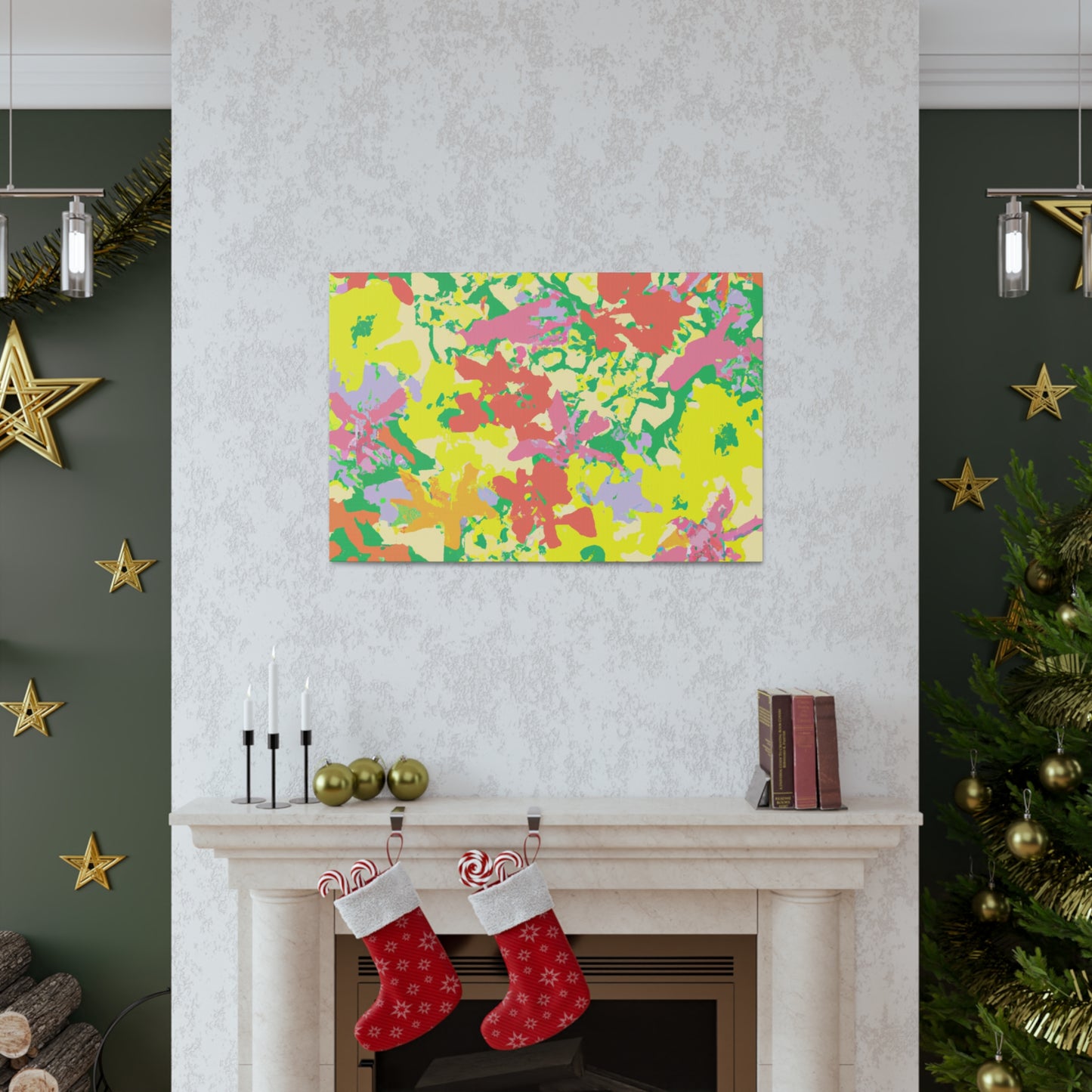Floral Fusion - Floral Canvas