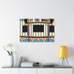 Route 50 Record Shop. - Canvas Pop Art