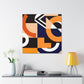 Teardrop Skywalk - Midcentury - Canvas