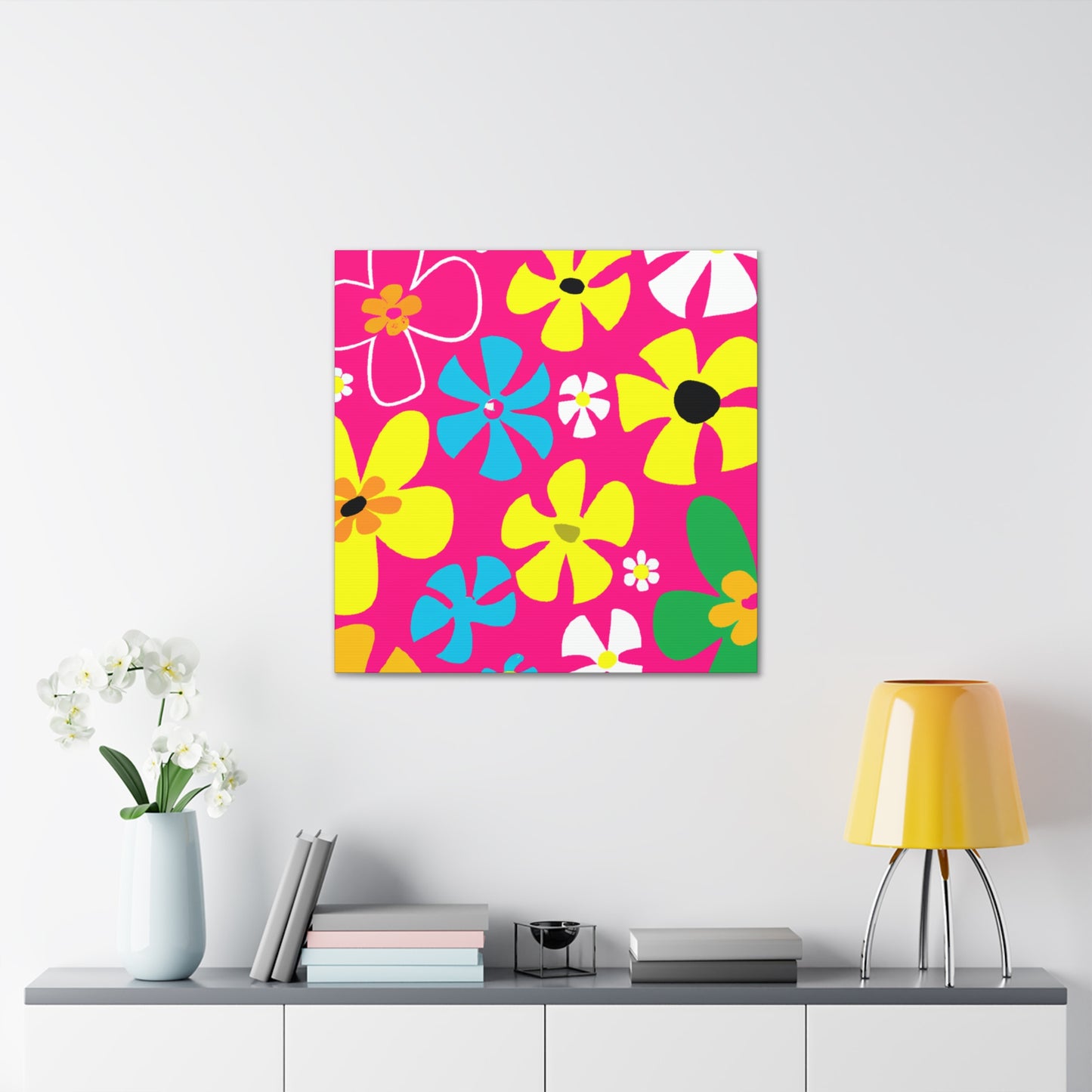 Blossombee - Floral - Canvas