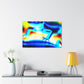 Lemonburst Lynx - Canvas - Abstract