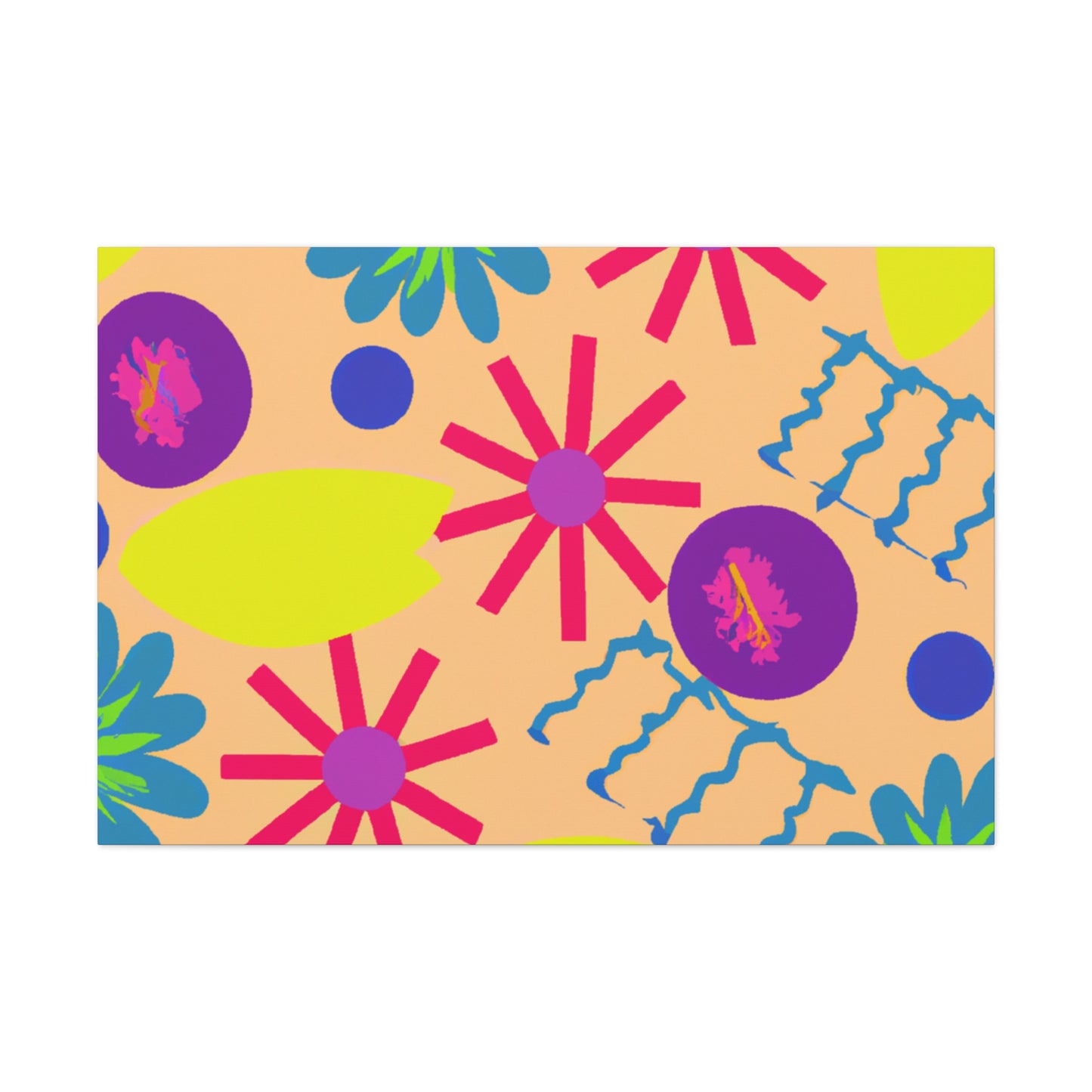 Bloomburst - Floral - Canvas