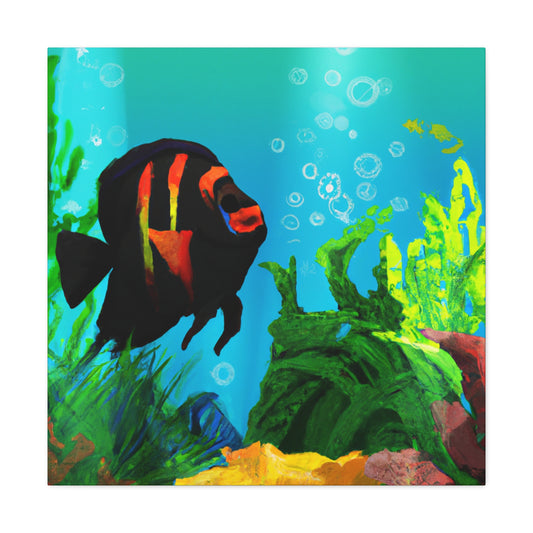 "Crest of the Deep Blue" - Underwater Canvas