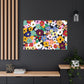 Petal Symphony - Floral Canvas