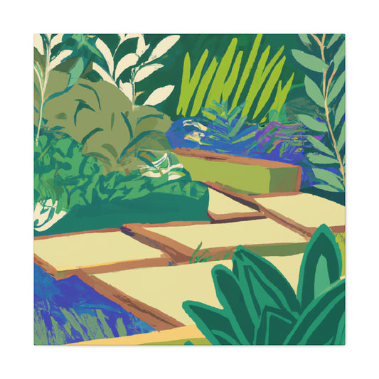 Verdant Vista - Landscape - Garden - Canvas