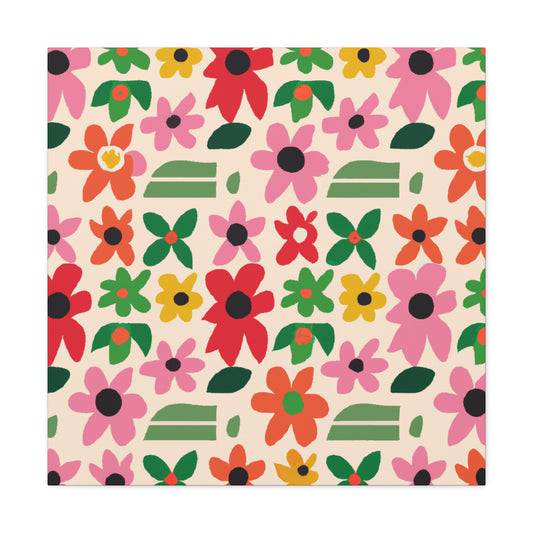 Posy Paradise - Floral - Canvas