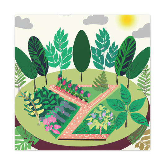 Gardenscape-Landscape - Canvas