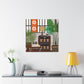Vivid Blooms - Midcentury - Canvas