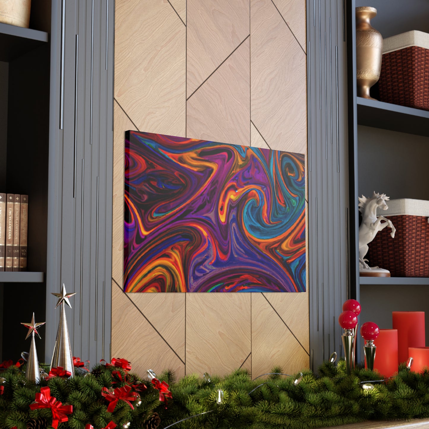 Dark Mystery - Canvas - Abstractt