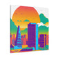 Cielo Azul - South America - Canvas