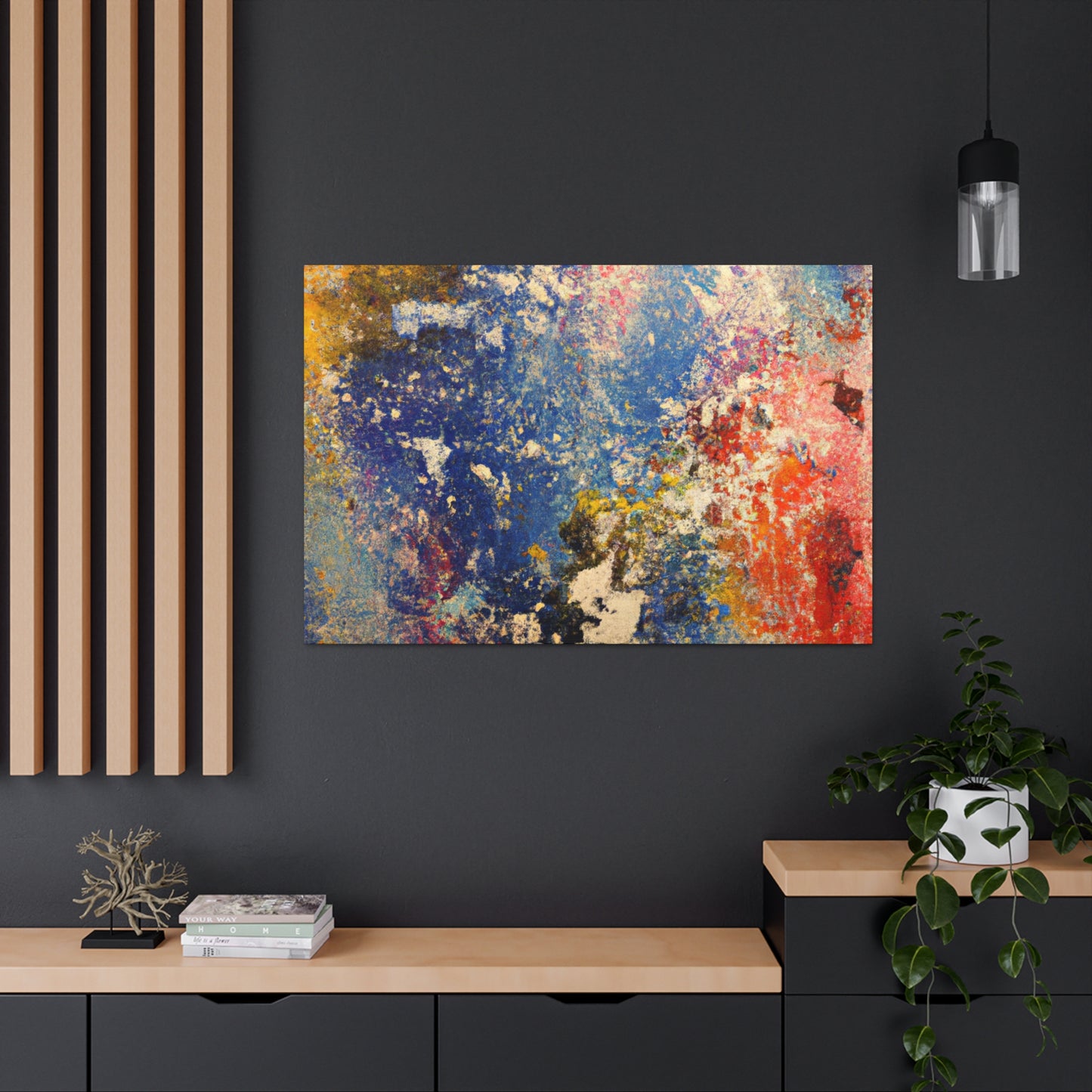 Intergellactic- Abstract Canvas
