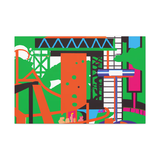 Gardenewood - Landscape - Amusement - Canvas