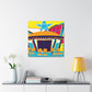 Rock-O-Rama Roller Rink - Canvas Pop Art