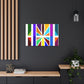 "Summertime Sizzle" - Glass Canvas
