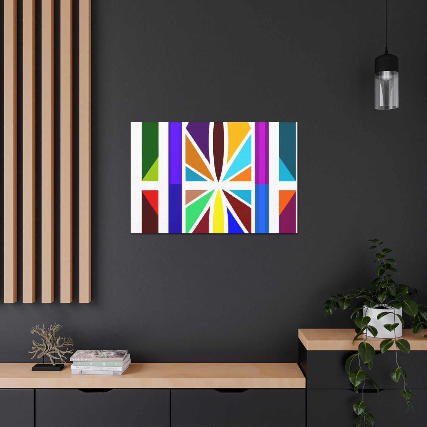 "Summertime Sizzle" - Glass Canvas