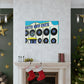 Sock Hop Shoppe - Retro Music Canvas