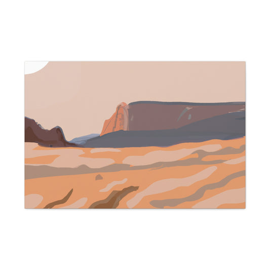 Dune Scene - Landscape - Canvas