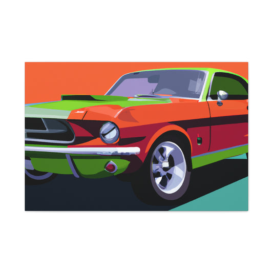 Flame Thrower - Automobile - Canvas