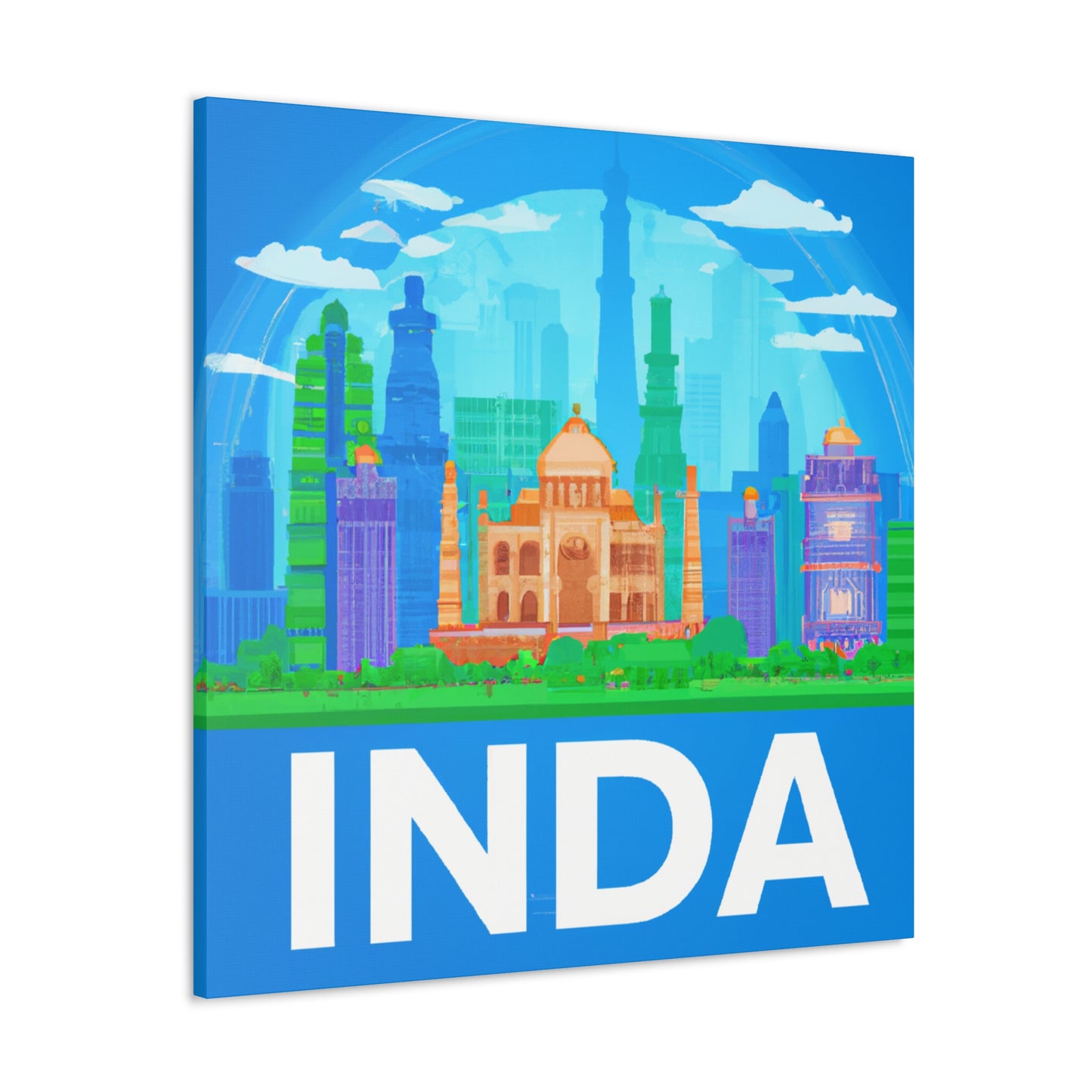 Dhara Chand - India - Canvas