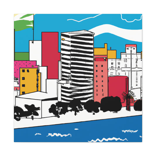 Antonio Vega - South America - Canvas
