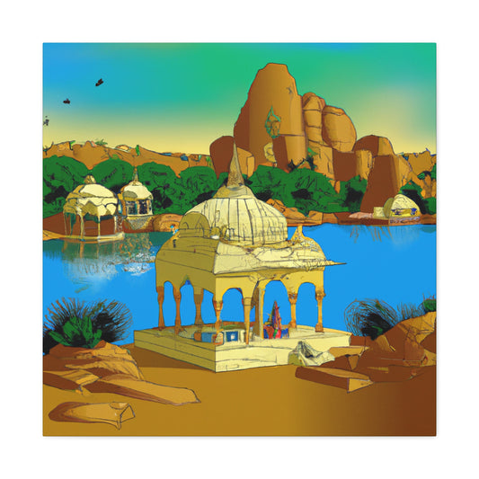 Taj Mahal - Destination India - Canvas